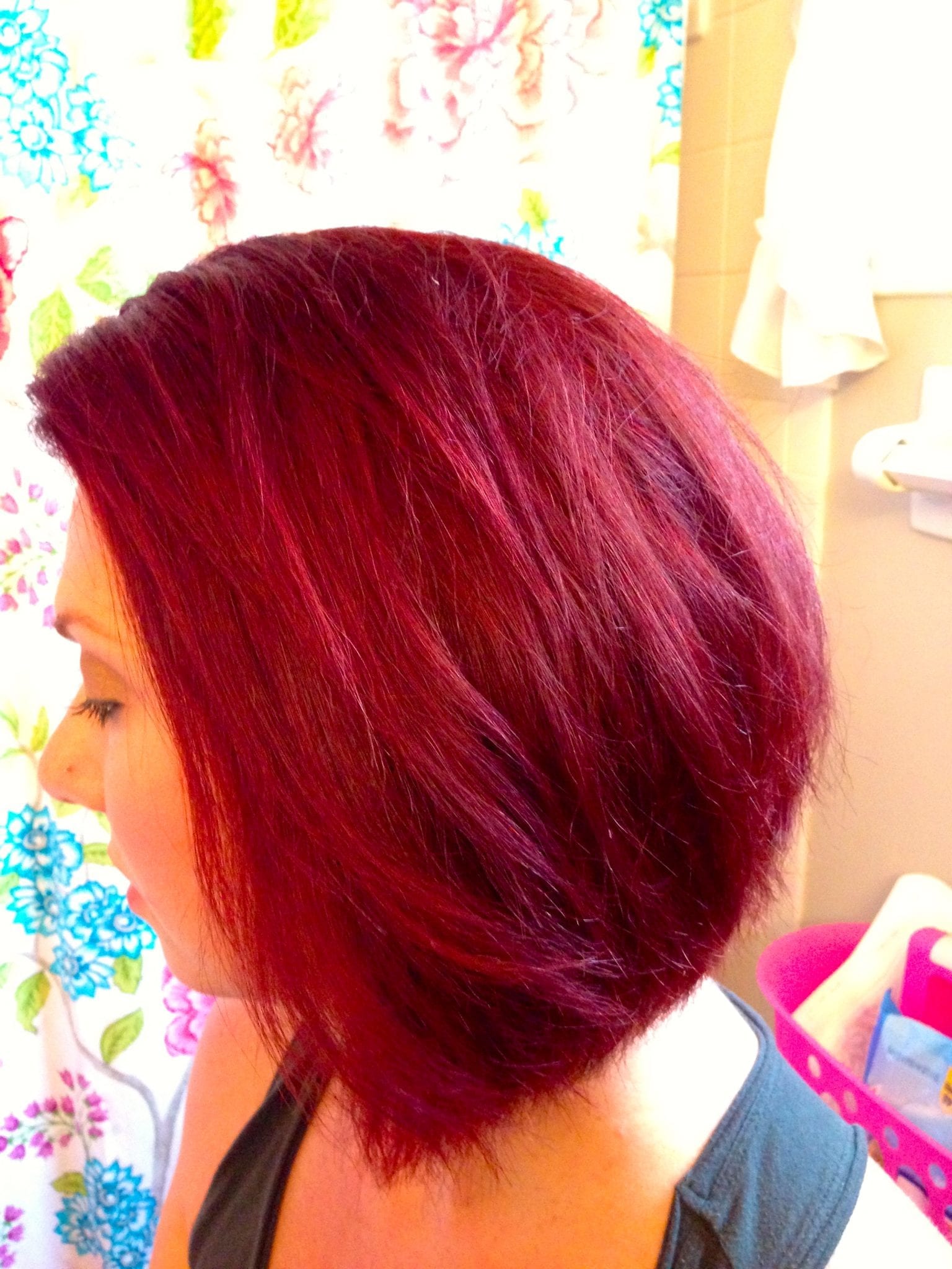 Dark pink/magenta over natural brown hair without bleach? : r/HairDye